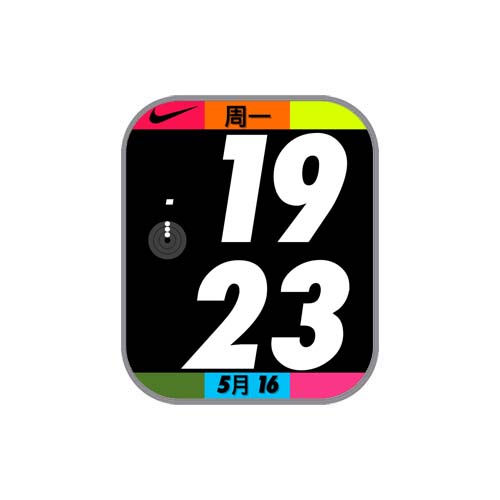 NIKE耐克数字运动表盘