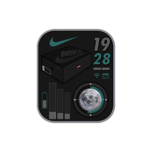 NIKE耐克数字运动表盘