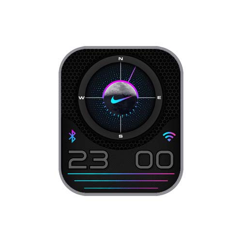 NIKE耐克数字运动表盘