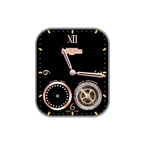 数字指针机械表盘