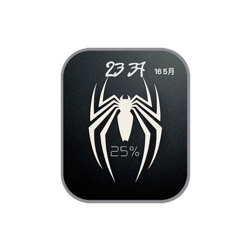 蜘蛛侠数字表盘