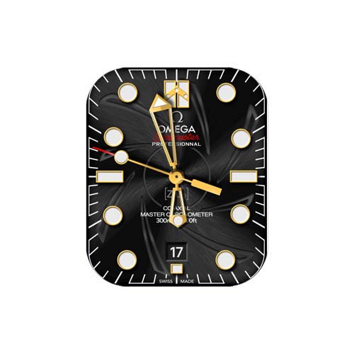 OMEGA欧米茄数字指针表盘