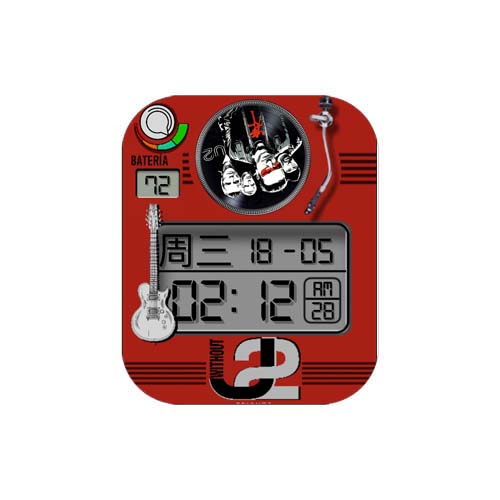 U2乐队数字表盘
