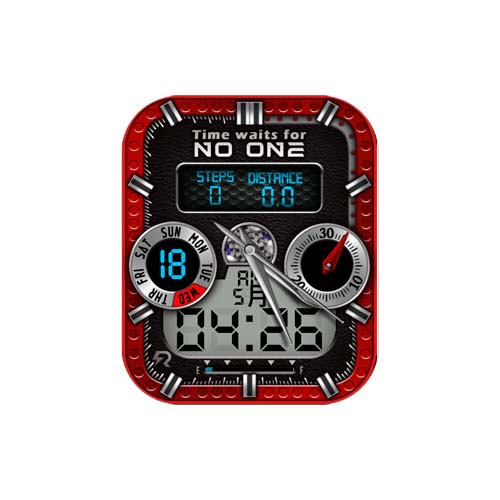 数字指针运动表盘