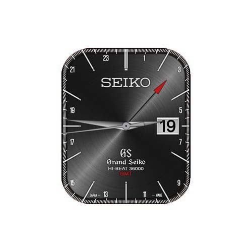 SEIKO精工数字指针表盘