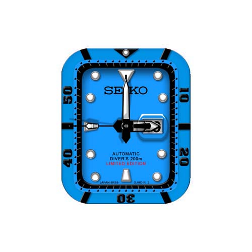 SEIKO精工数字指针表盘