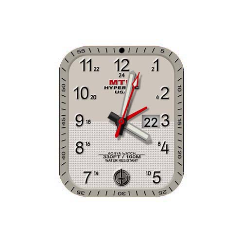 MTM数字指针表盘