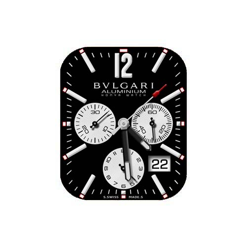 BVLGARI宝格丽简约数字指针表盘