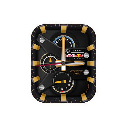 CASIO卡西欧数字指针表盘