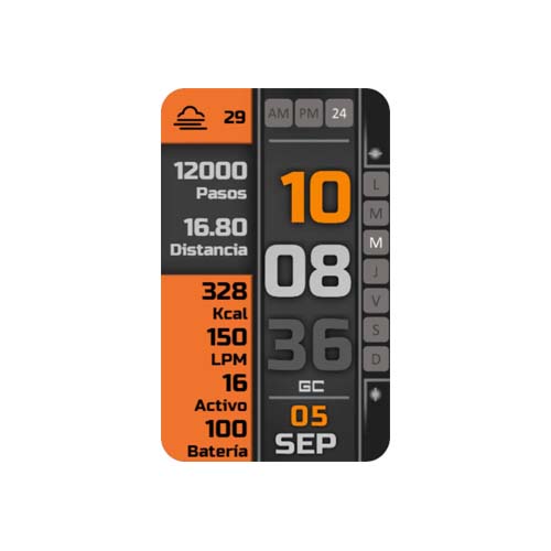 运动数字华为Watch Fit表盘