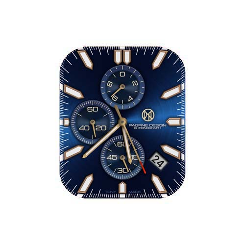 PAGRNE DESIGN数字指针蓝色表盘