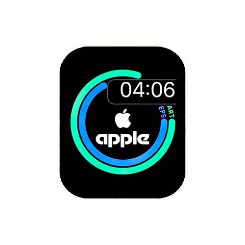 简约Apple数字表盘