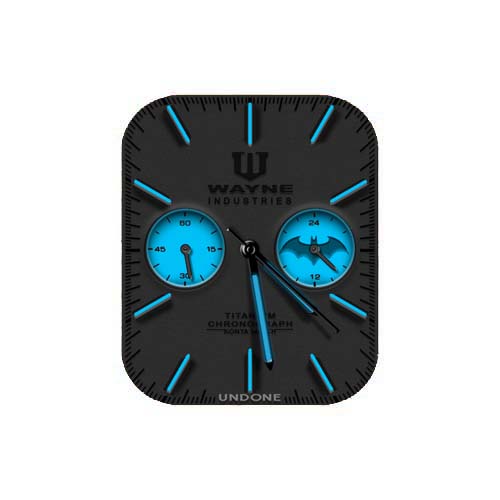 UNDONE昂当蝙蝠侠数字指针表盘