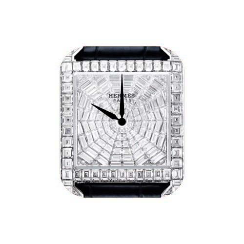 HERMES爱马仕数字指针钻石表盘