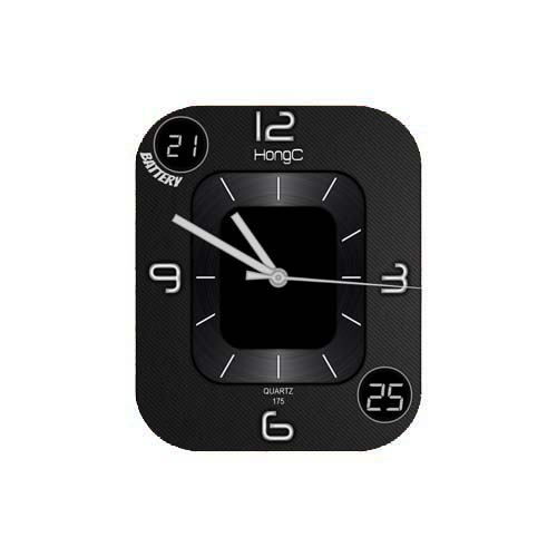 数字指针黑色表盘