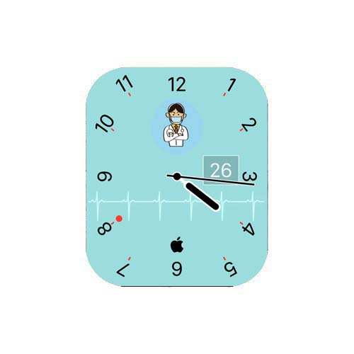 数字指针医生表盘