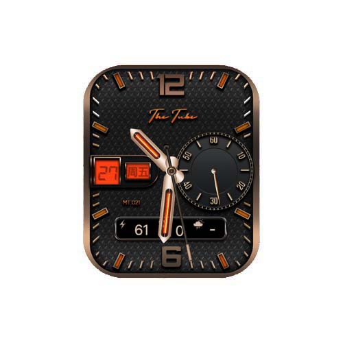 数字指针黑色表盘