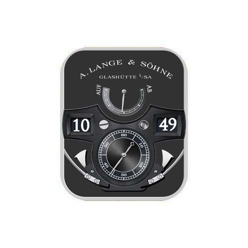 A.Lange&Sohne 朗格数字指针表盘