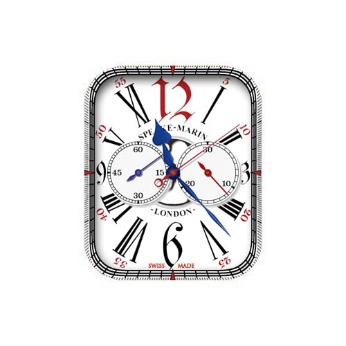 Speake-Marin数字指针白色表盘