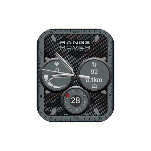 RANGE ROVER数字指针运动迷彩表盘