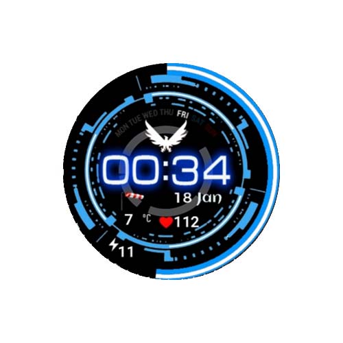 华为 Watch GT 2 42mm数字心率表盘