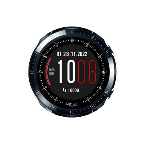 华为 Watch GT/GT 2 46mm简约数字表盘