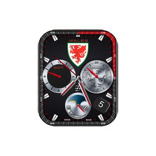 WALES威尔士数字指针表盘