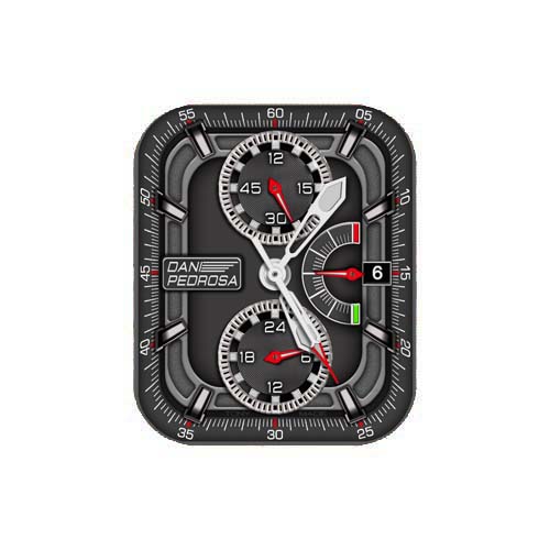 Dani Pedrosa数字指针表盘