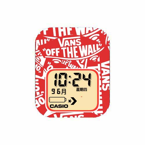 VANS范斯数字表盘