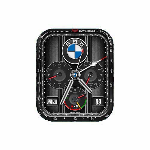 BMW宝马数字指针表盘