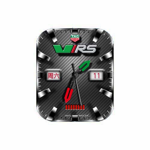 Tag Heuer泰格豪雅数字指针表盘