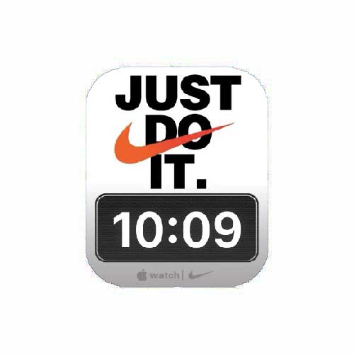 NIKE耐克Just do it数字表盘