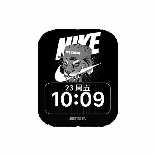 NIKE耐克老虎数字表盘