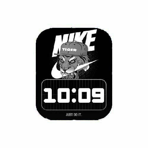 NIKE耐克老虎数字表盘