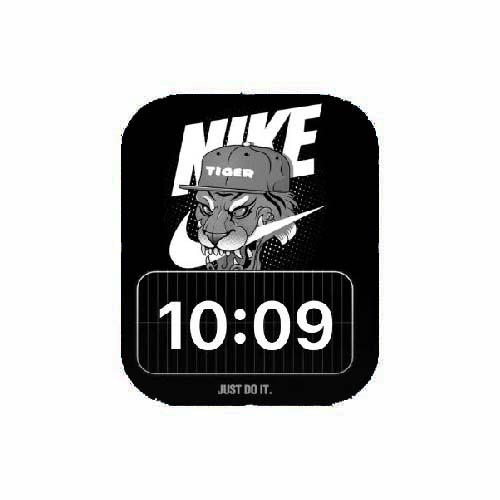 NIKE耐克老虎数字表盘