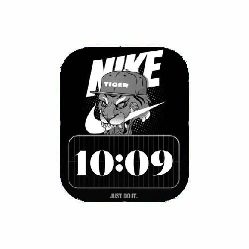 NIKE耐克老虎数字表盘
