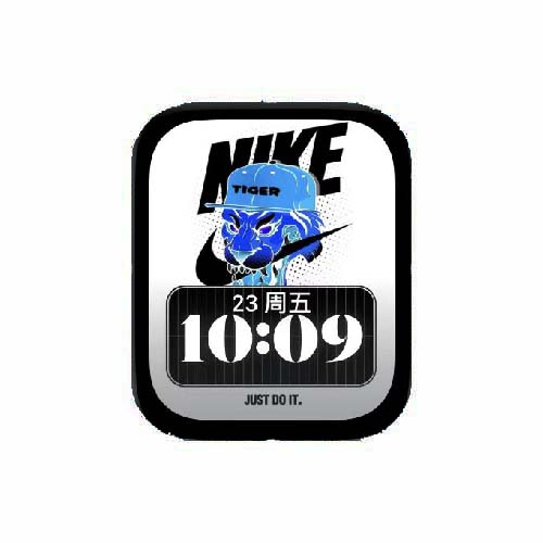 NIKE耐克老虎数字表盘