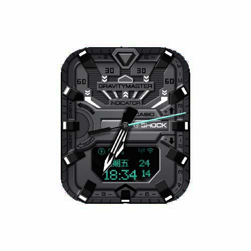 Casio卡西欧数字运动表盘