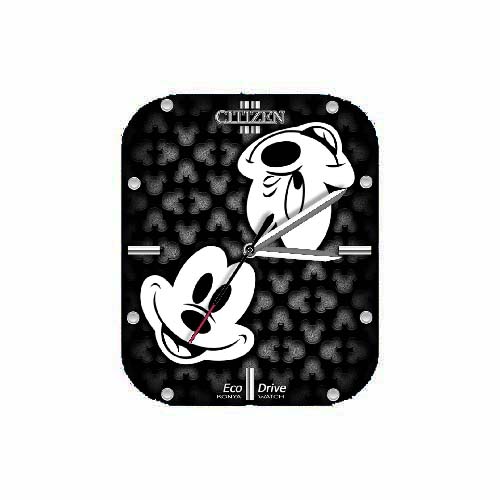 CITIZEN西铁城米奇数字指针表盘