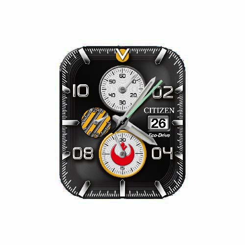 CITIZEN西铁城数字指针表盘