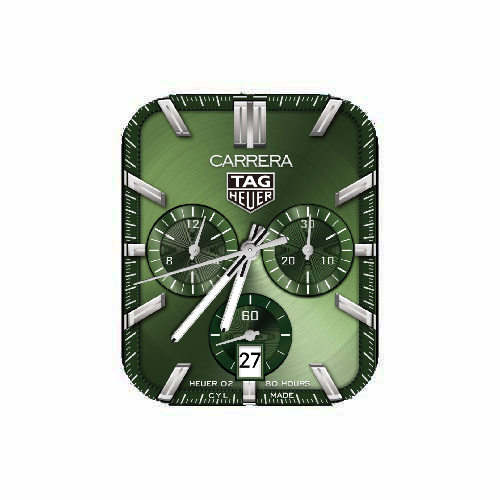 Tag Heuer泰格豪雅数字指针表盘