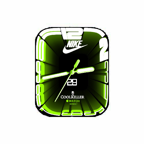数字指针NIKE耐克表盘