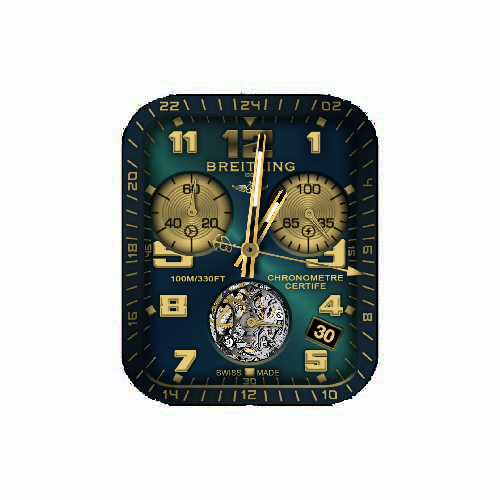 BREITLING百年灵数字指针表盘