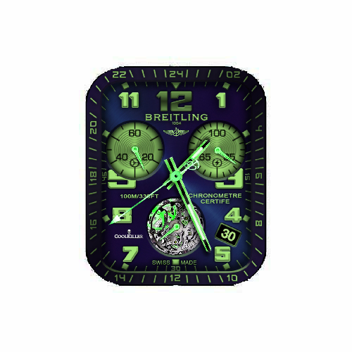 BREITLING百年灵数字指针表盘