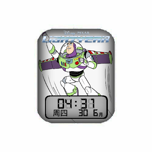 玩具总动员巴斯光年数字表盘