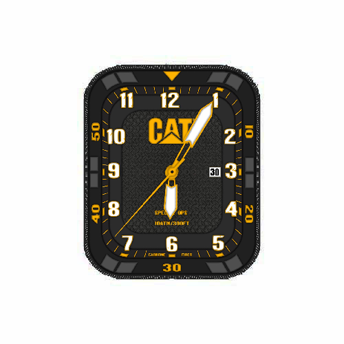 CAT卡特数字运动表盘