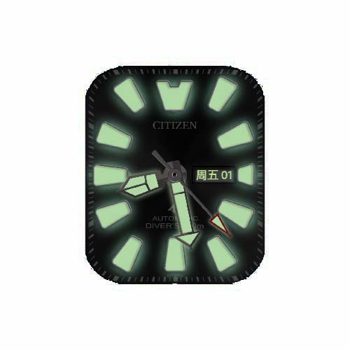 CITIZEN西铁城指针表盘