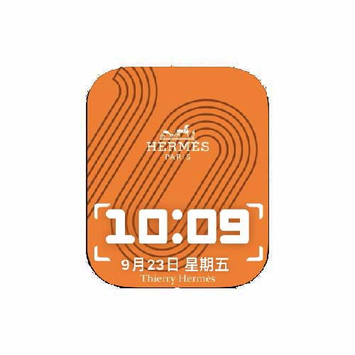 HERMES爱马仕数字表盘