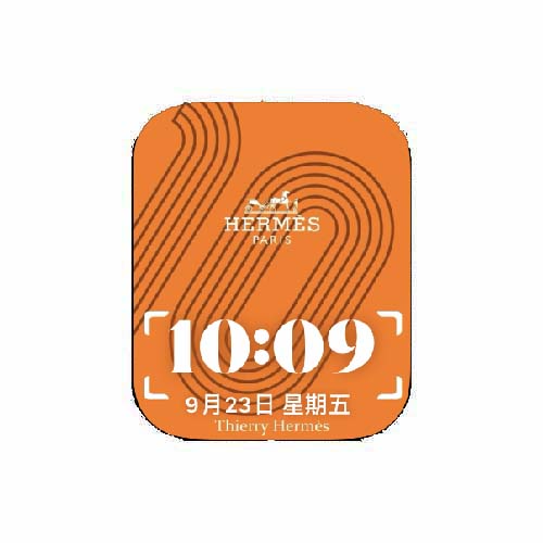HERMES爱马仕数字表盘