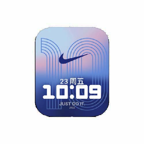 NIKE耐克数字表盘